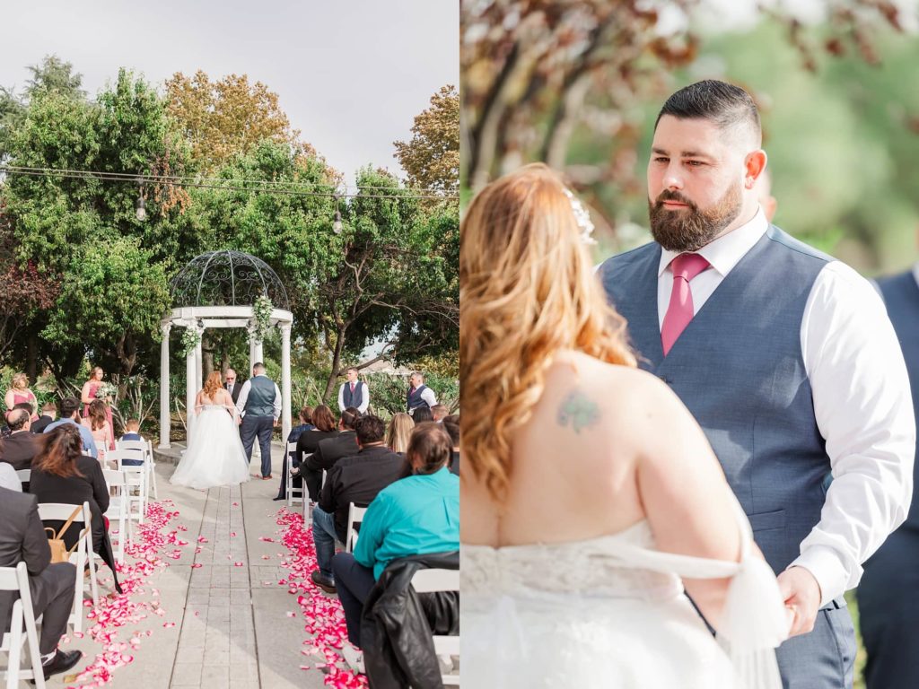 ceremony photos at brentwood rise by wedgewood weddings