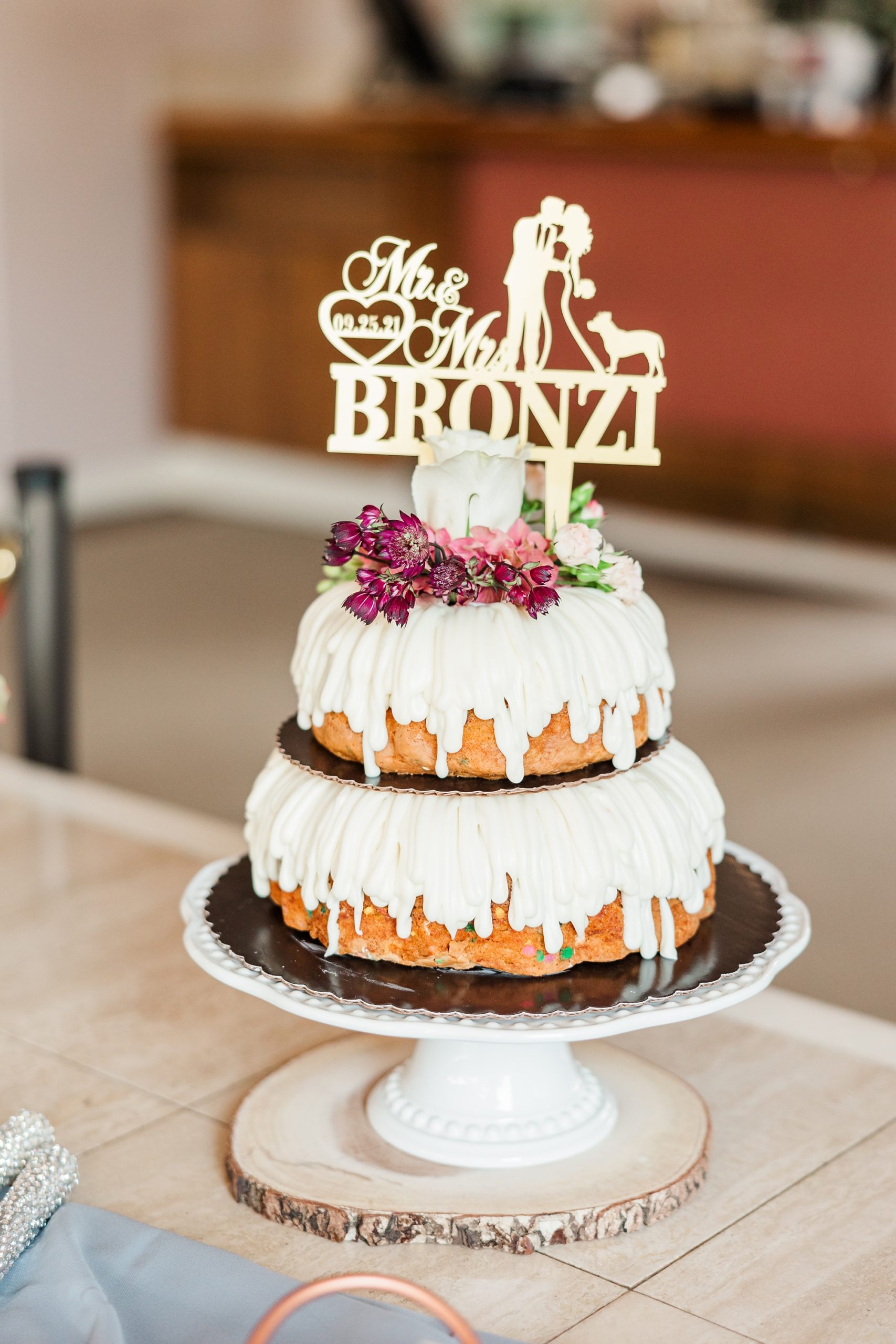 wedding cake bundt cake 