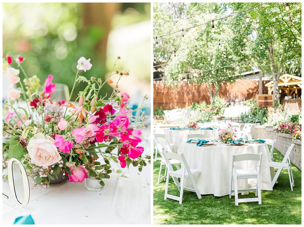 the gardens at sutter creek table decor