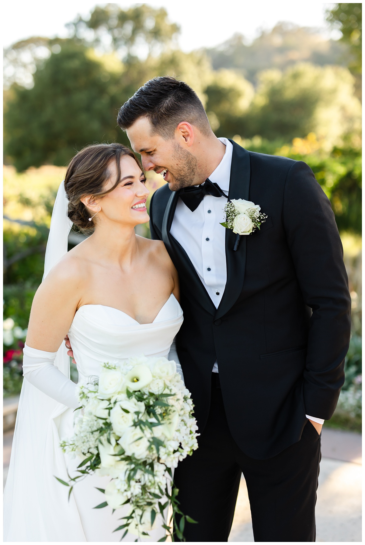 bride and groom portraits at Cinnabar Hills Golf Club Wedding