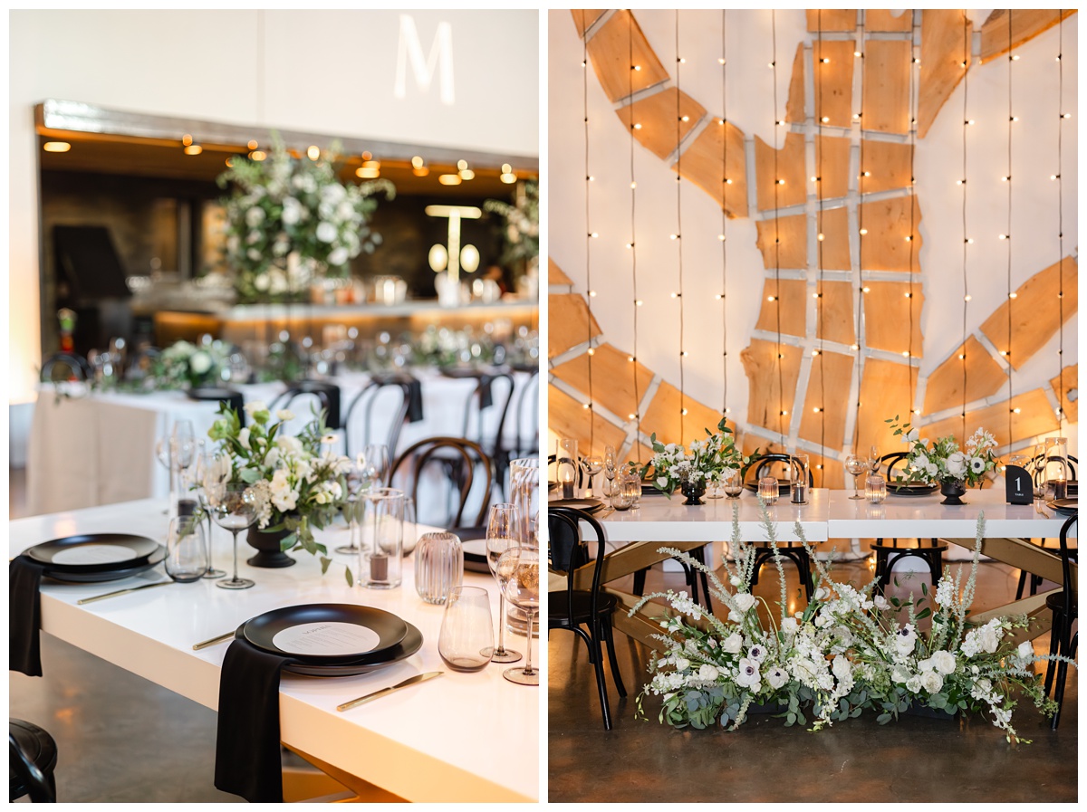 reception decor at the pearl sf